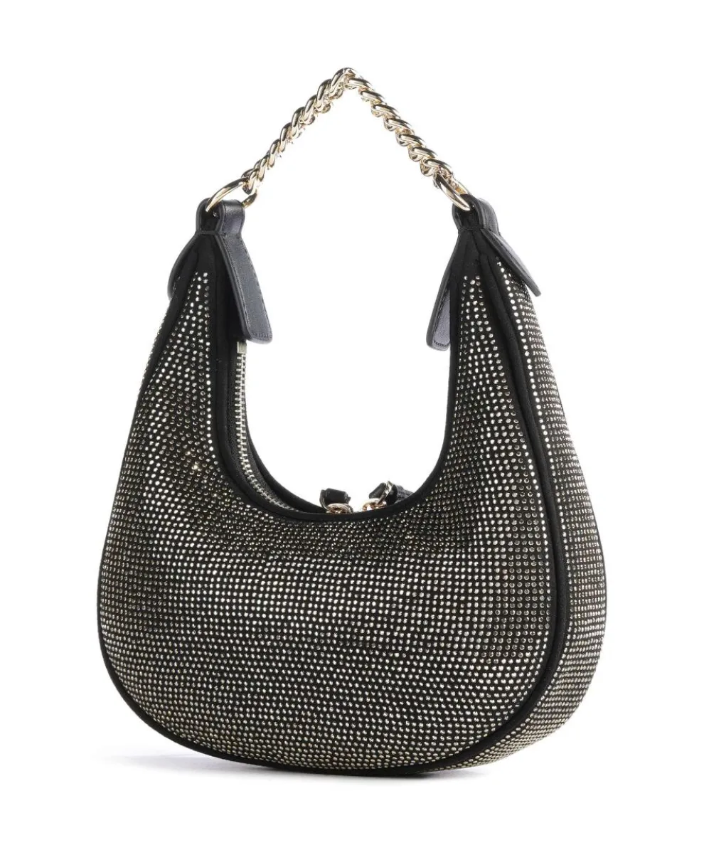 Brioche Mini Schultertasche Textil schwarz