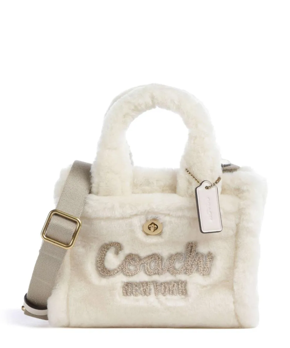 Cargo Shearling 20 Umhängetasche Fell creme