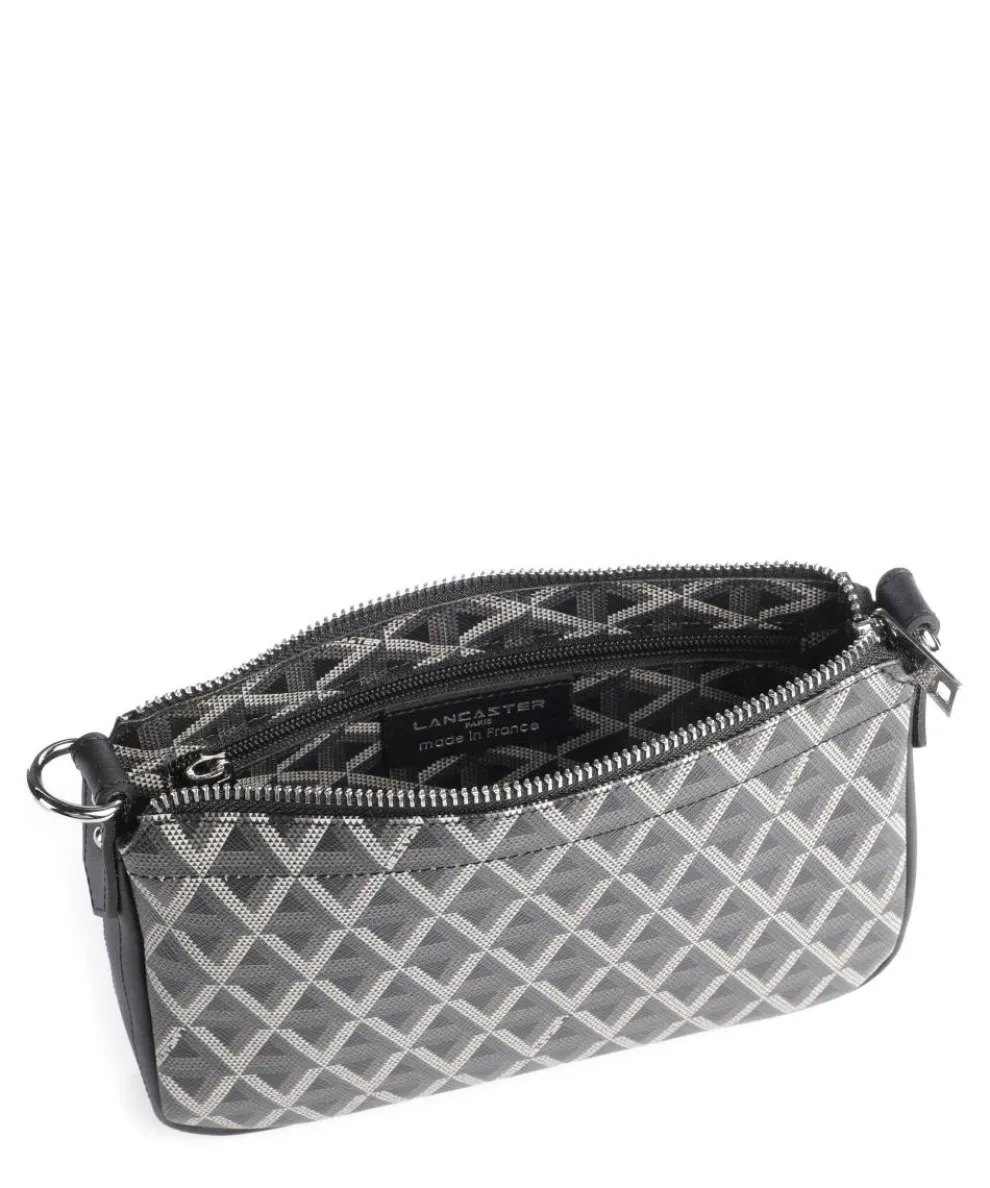 Ikon Umhängetasche Lederimitat schwarz