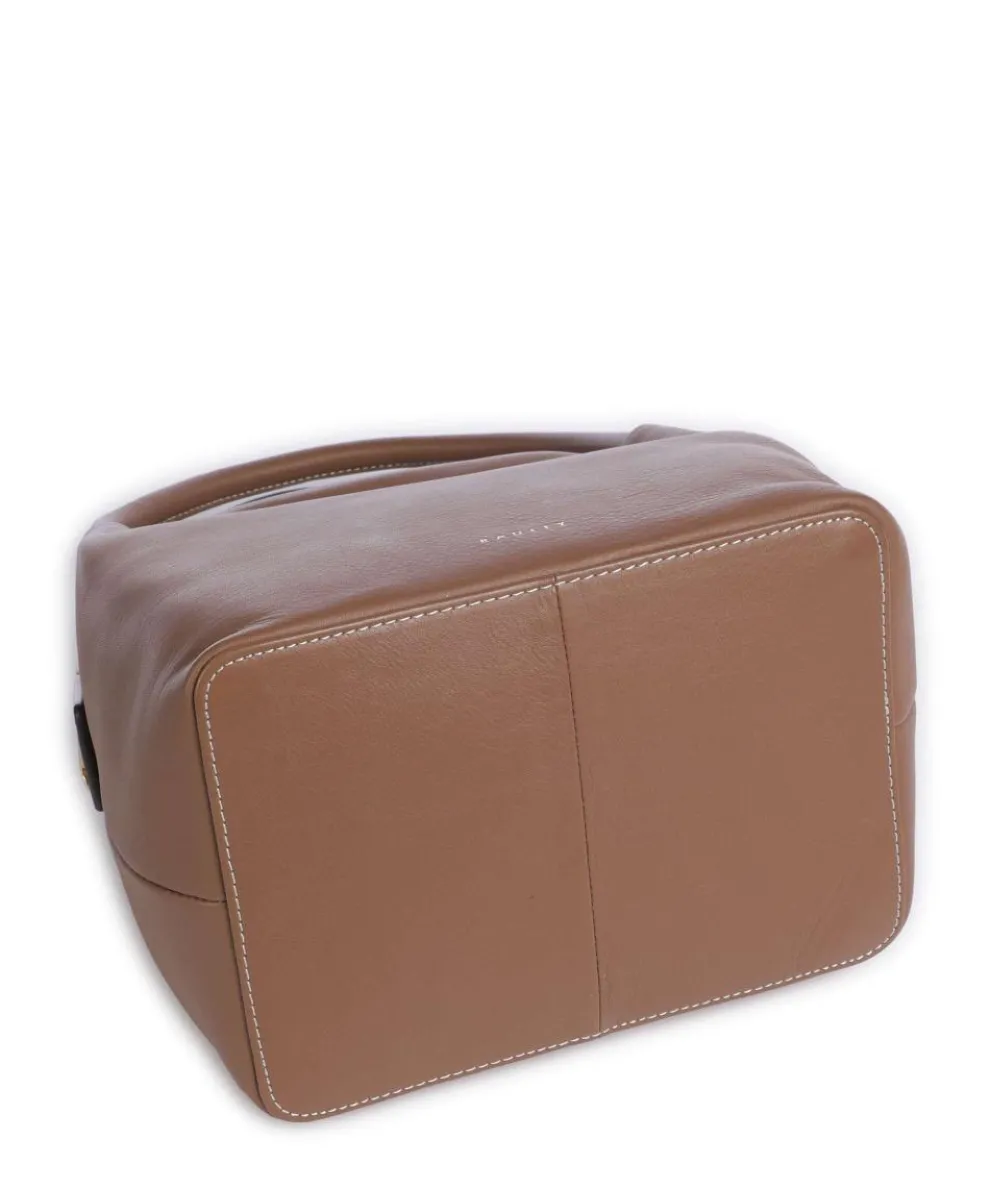 Ivydale Road Handtasche genarbtes Rindsleder braun