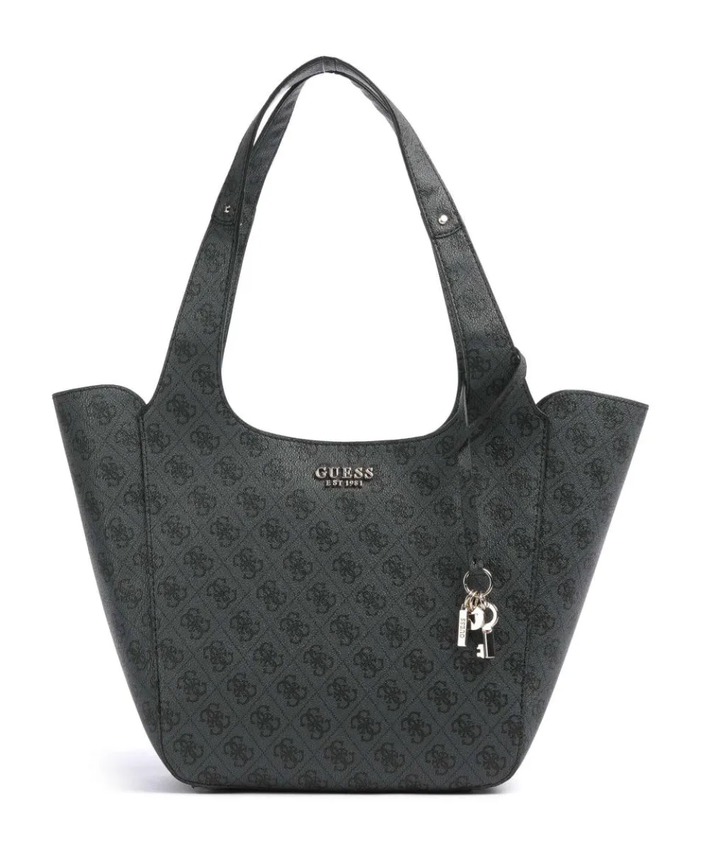 Calista Shopper Lederimitat anthrazit