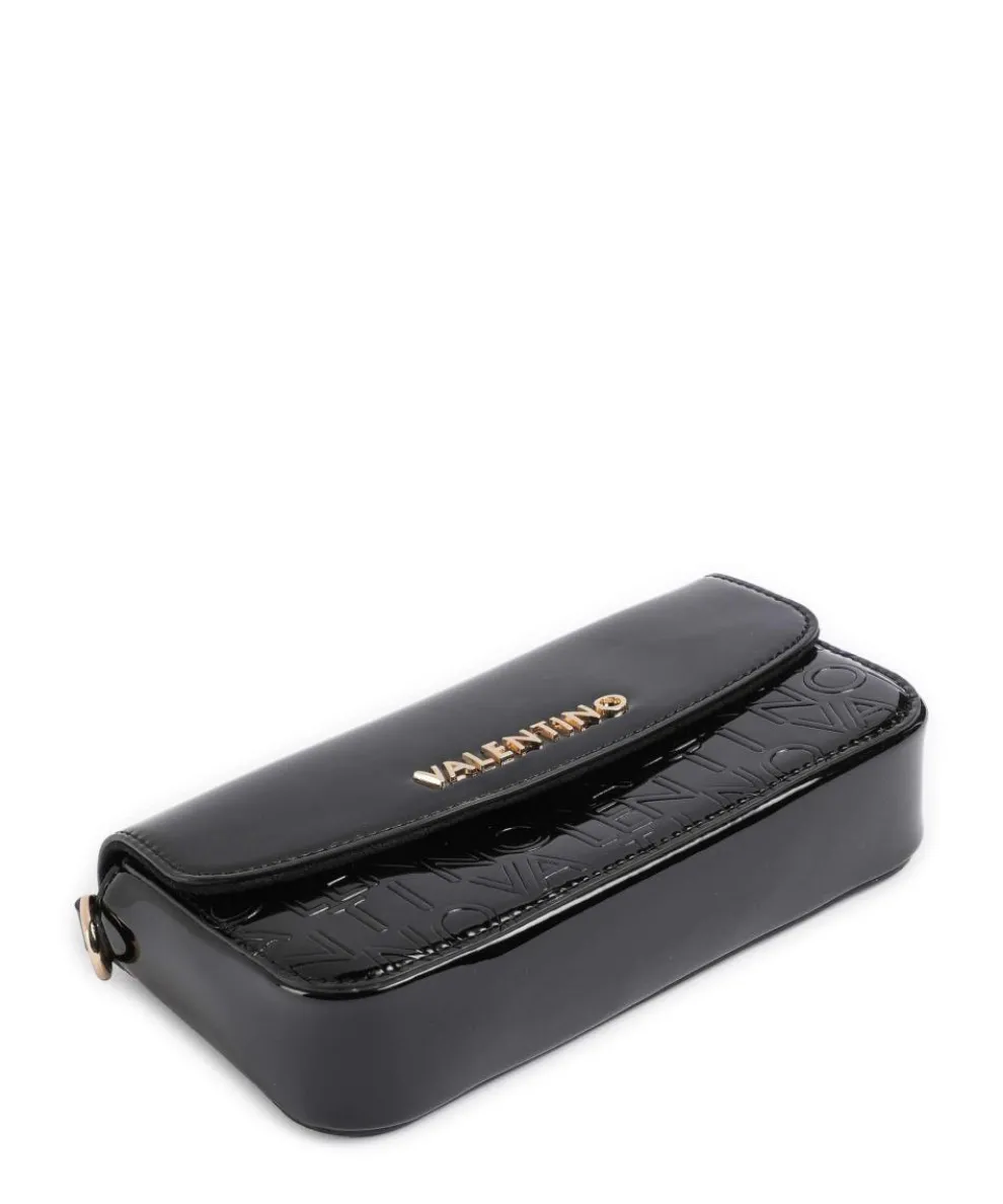 Geranium Schultertasche Lederimitat schwarz