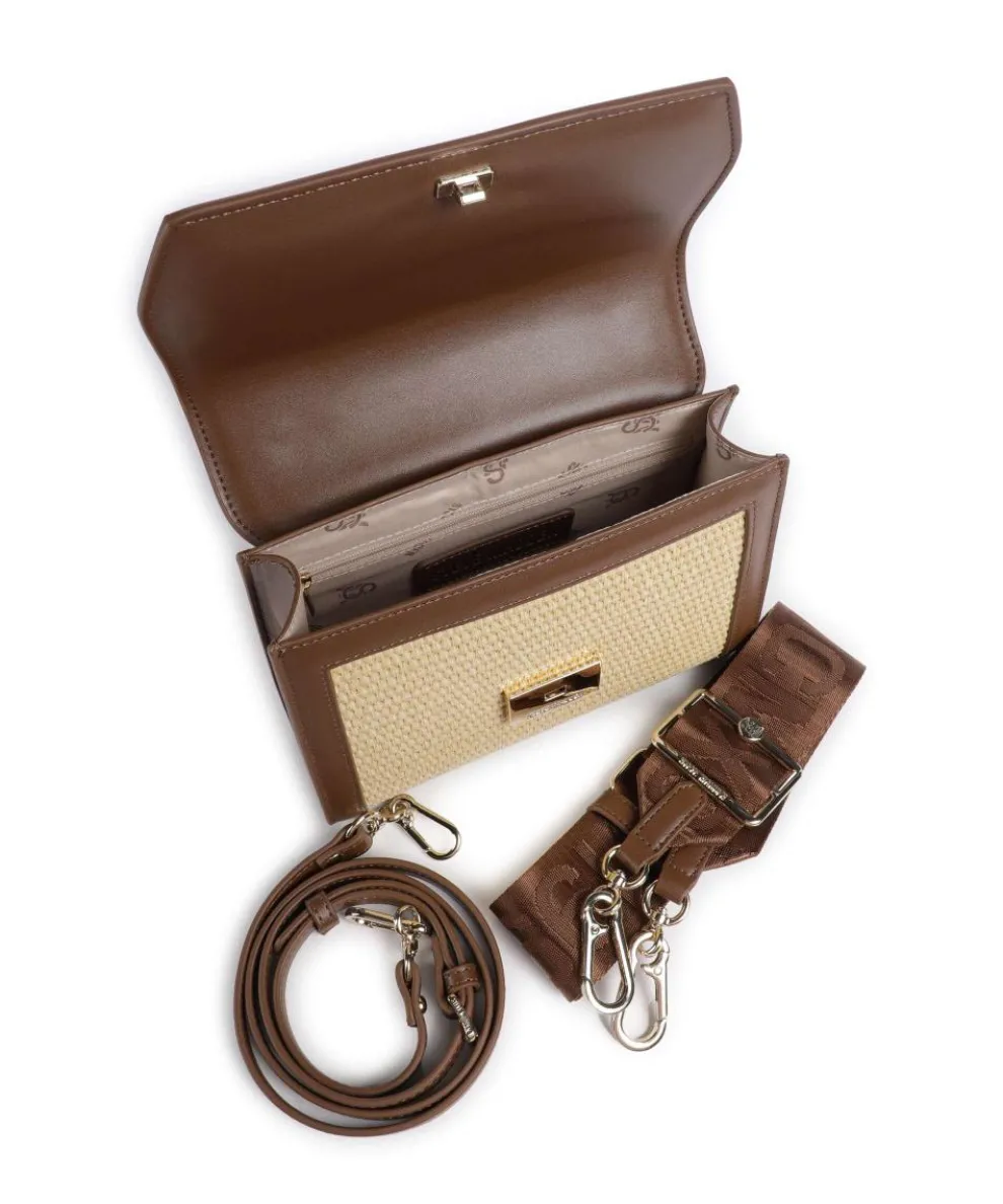 BLATTUCA Handtasche Polyurethane braun/beige