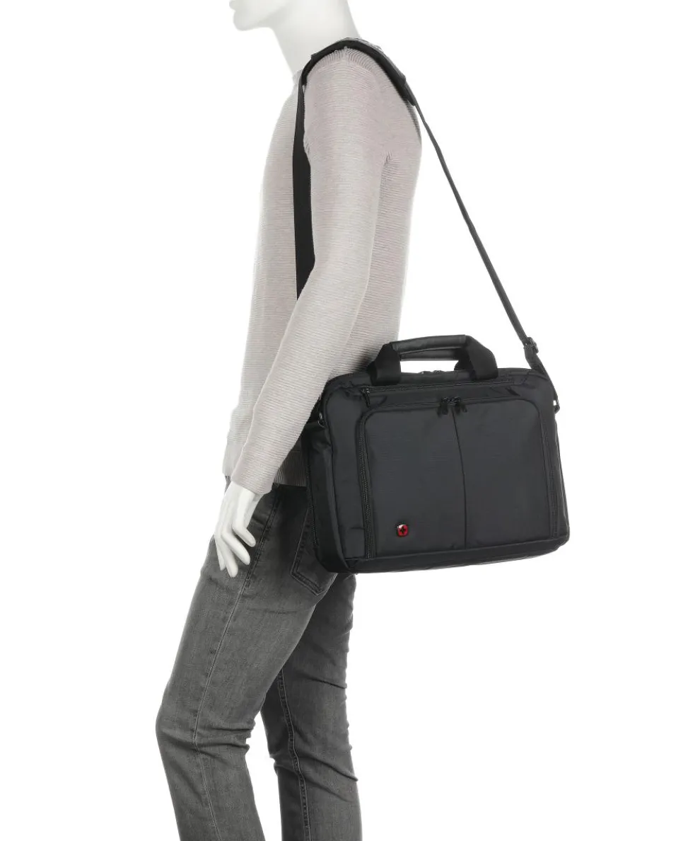 Modern Source Aktentasche 16″ recyceltes Polyester schwarz