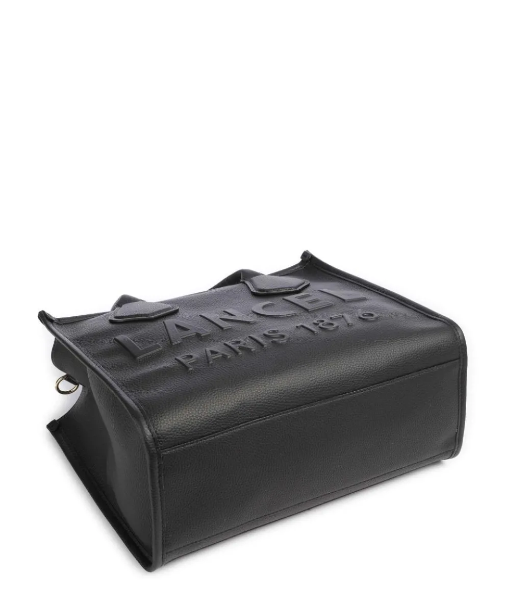 Jour M Handtasche genarbtes Rindsleder schwarz