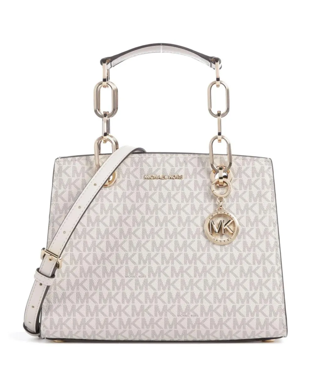 Cynthia Handtasche Canvas elfenbein