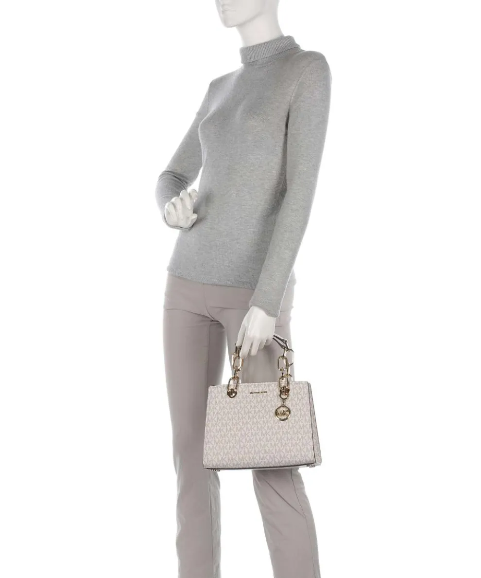 Cynthia Handtasche Canvas elfenbein