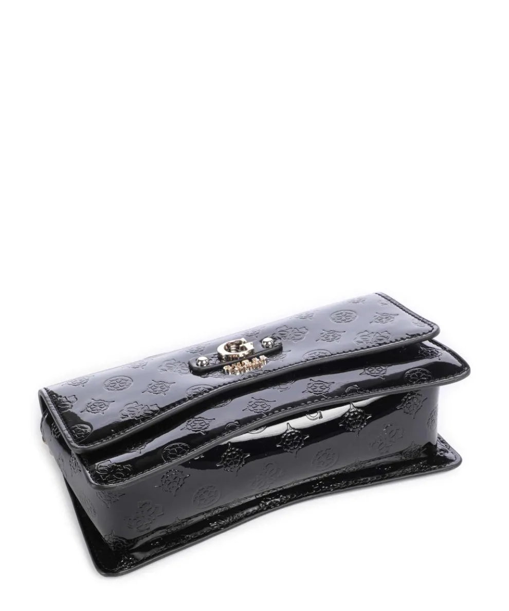 Gerty Peony Schultertasche Lederimitat schwarz