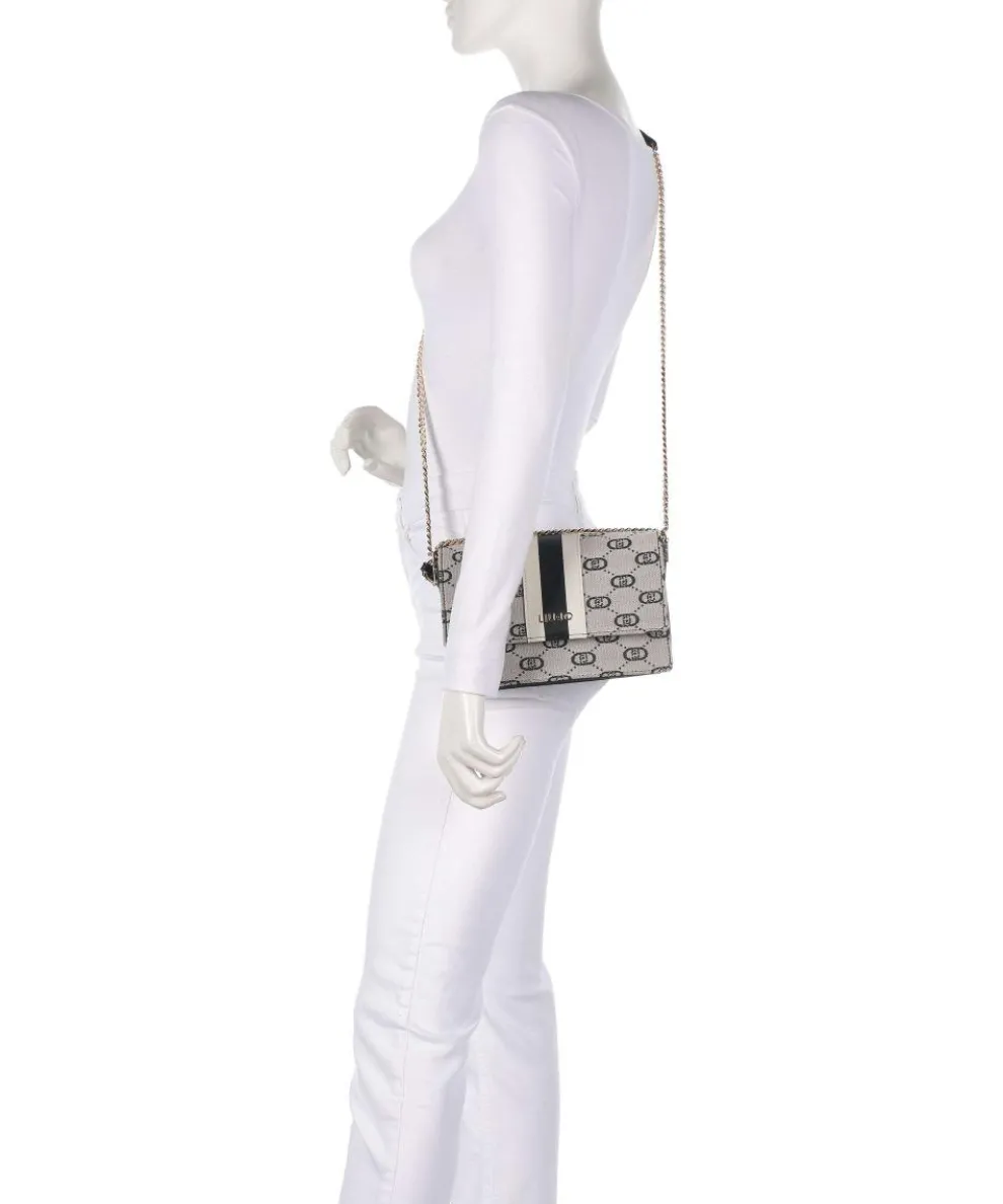 Manhattan Umhängetasche Polyester grau/schwarz