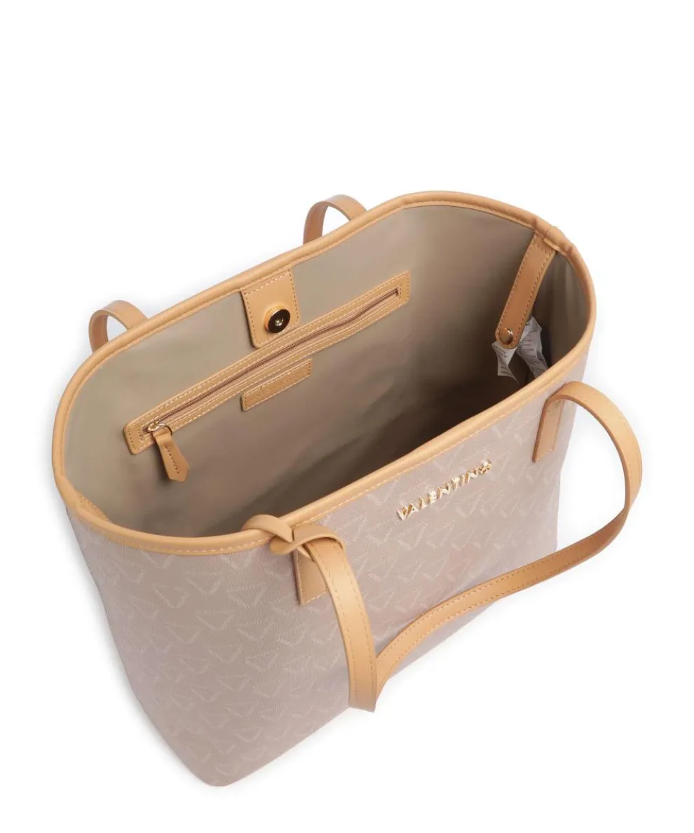 Lady Re Shopper Lederimitat natur