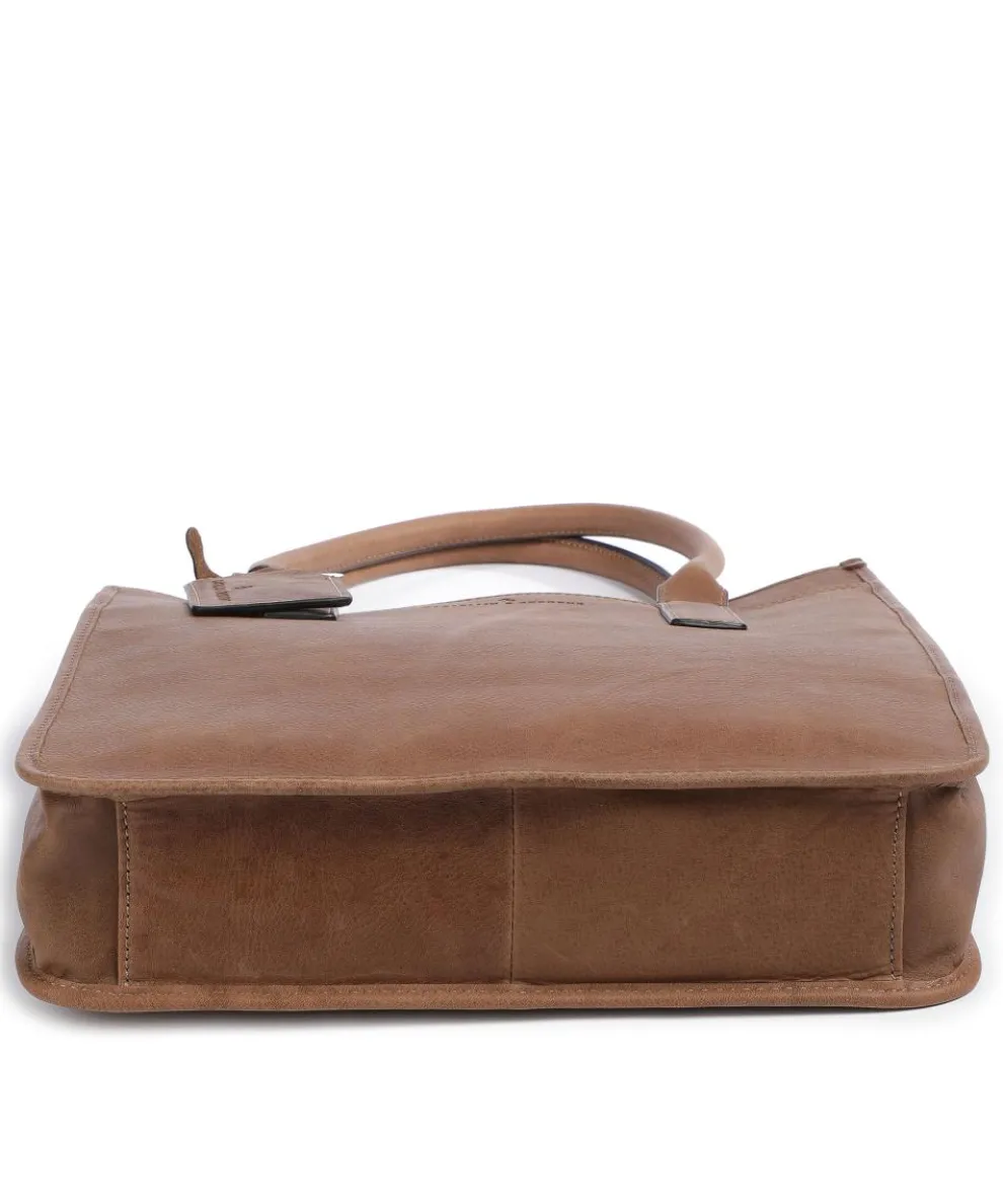 Carisma RFID Shopper 15″ Leder braun