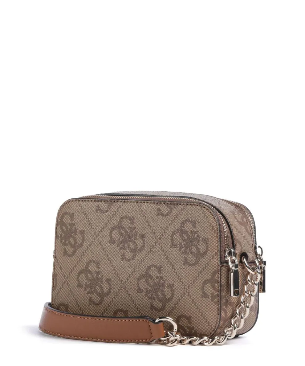 Izzy Umhängetasche Lederimitat braun