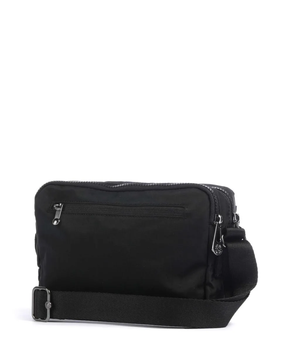 Elevated Abanu M Umhängetasche recyceltes Polyamid schwarz