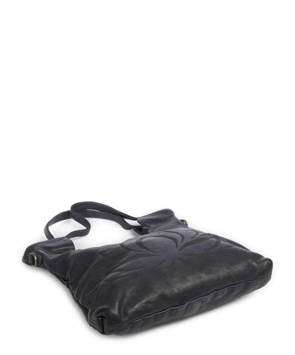 Freundgasse 2 Shopper genarbtes Leder navy