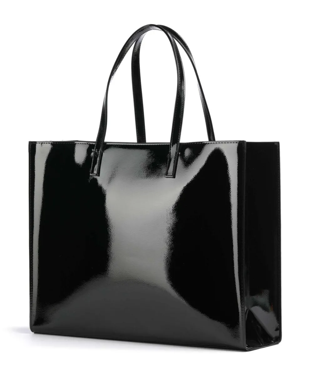 Crikon Shopper Lederimitat schwarz