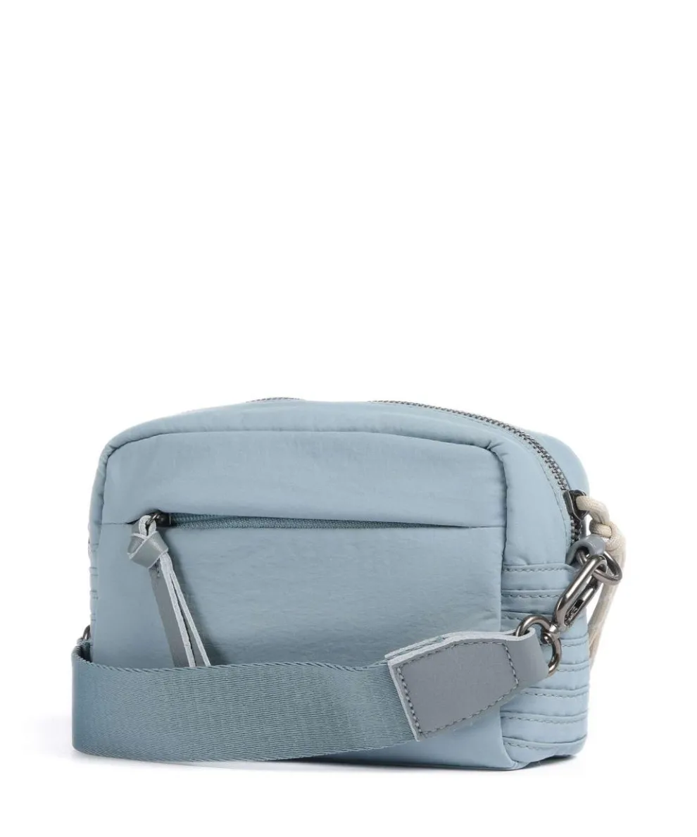 Friends for life Umhängetasche Polyester hellblau