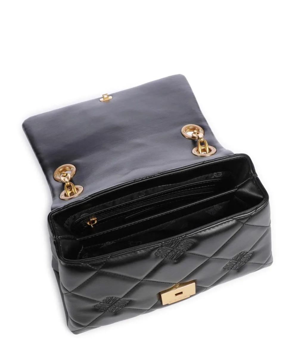 BLANCH Schultertasche Lederimitat schwarz