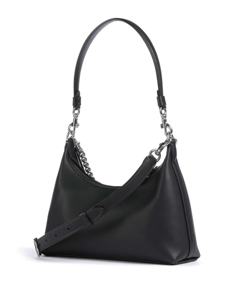Juliet 25 Schultertasche Rindsleder schwarz