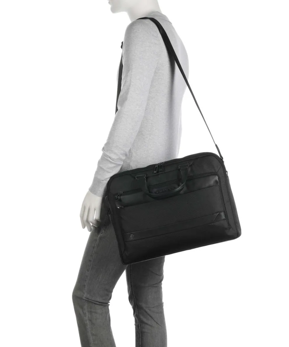 Nevet Aktentasche 15″ recyceltes Polyester schwarz