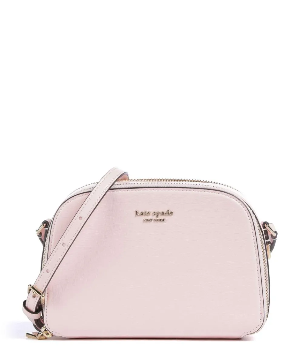 Devin Umhängetasche Saffiano-Rindsleder rosa