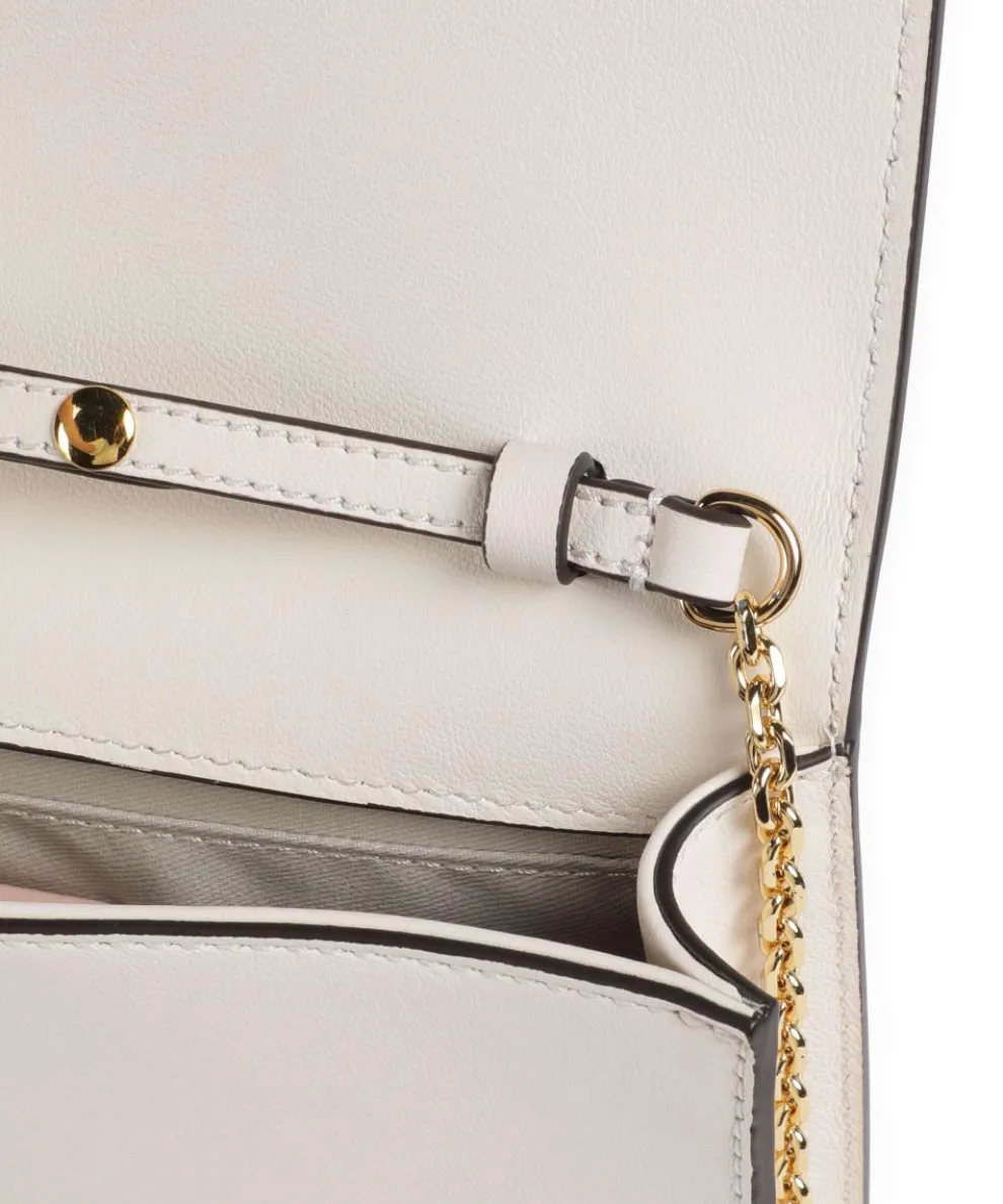 Magie 2Nite Umhängetasche genarbtes Leder weiß