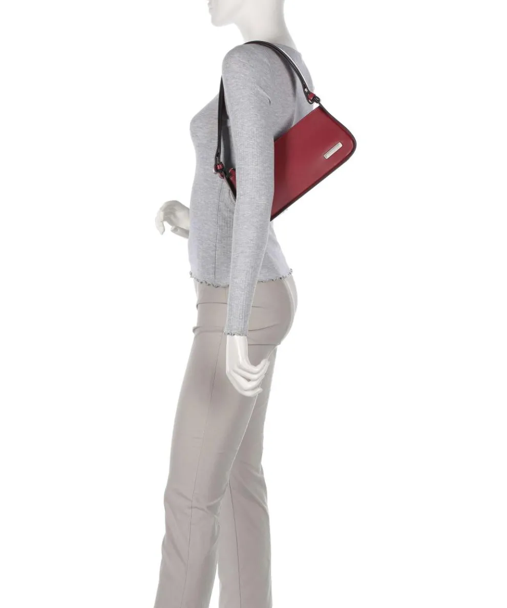 Franzis Calf Optic S Schultertasche Leder rot