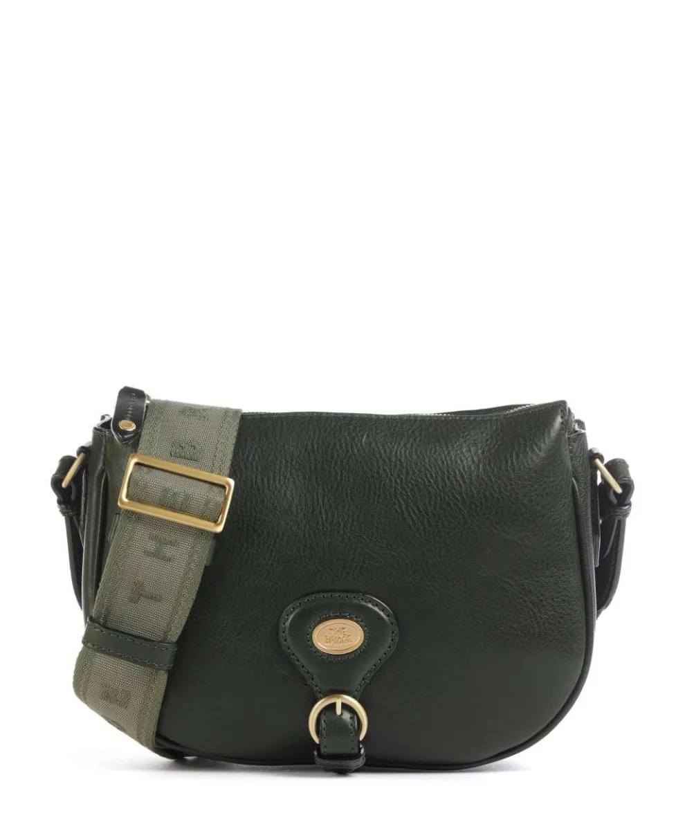 Isadora Umhängetasche genarbtes Rindsleder khaki