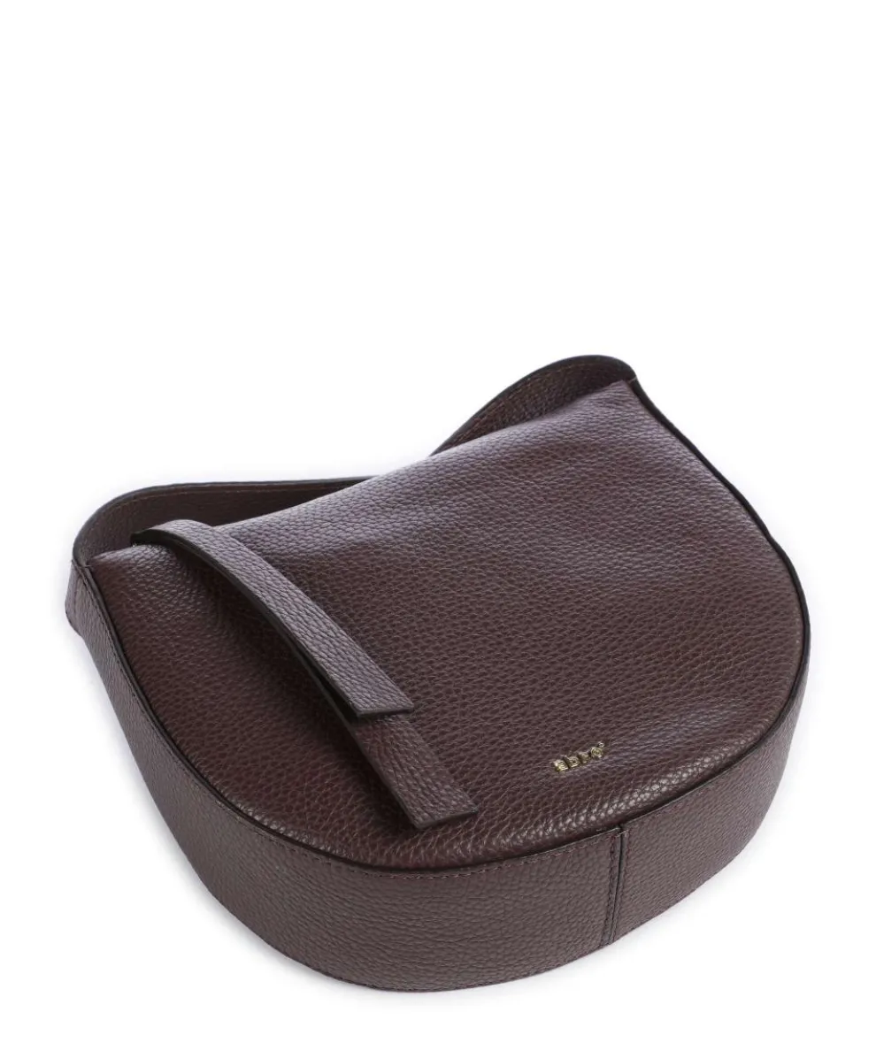 Adria Lulu Umhängetasche genarbtes Leder wein