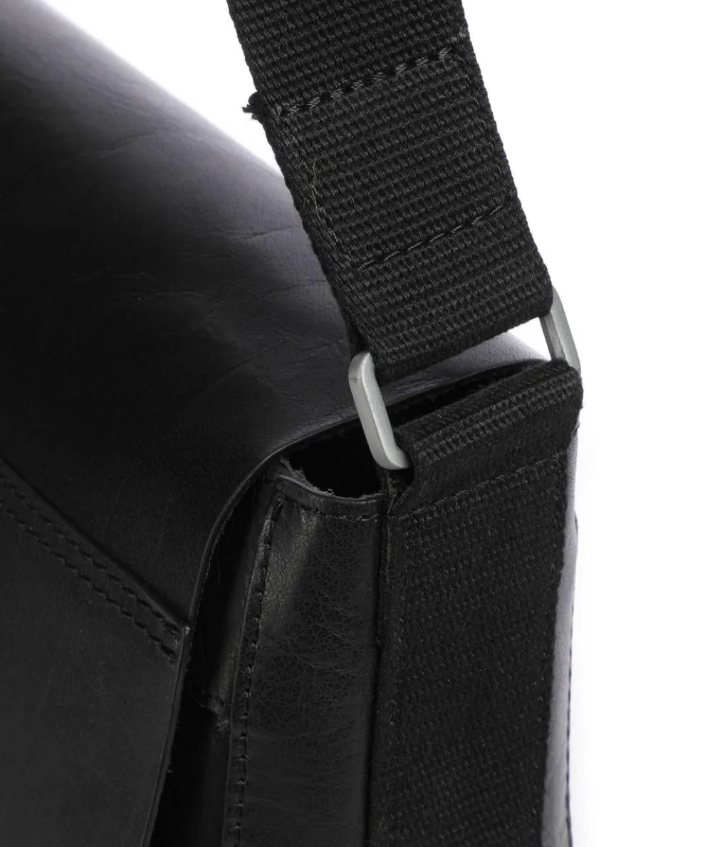 Abbey Aktentasche 14″ Büffelleder schwarz