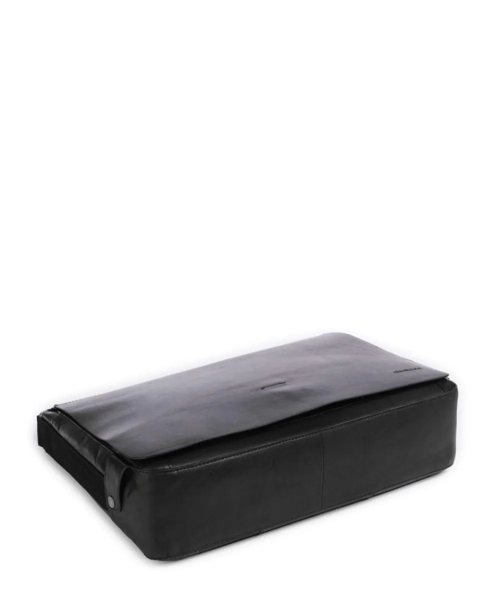 Abbey Aktentasche 14″ Büffelleder schwarz