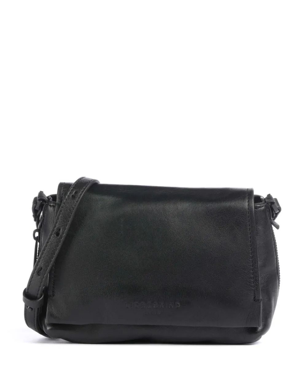 Hera Sheep Natural S Umhängetasche Schafsleder schwarz