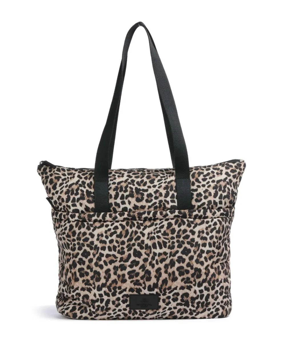 Perry Shopper recyceltes Polyester natur/schwarz