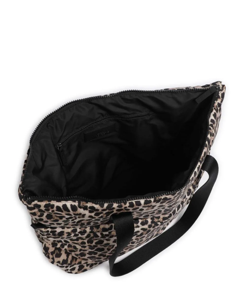 Perry Shopper recyceltes Polyester natur/schwarz