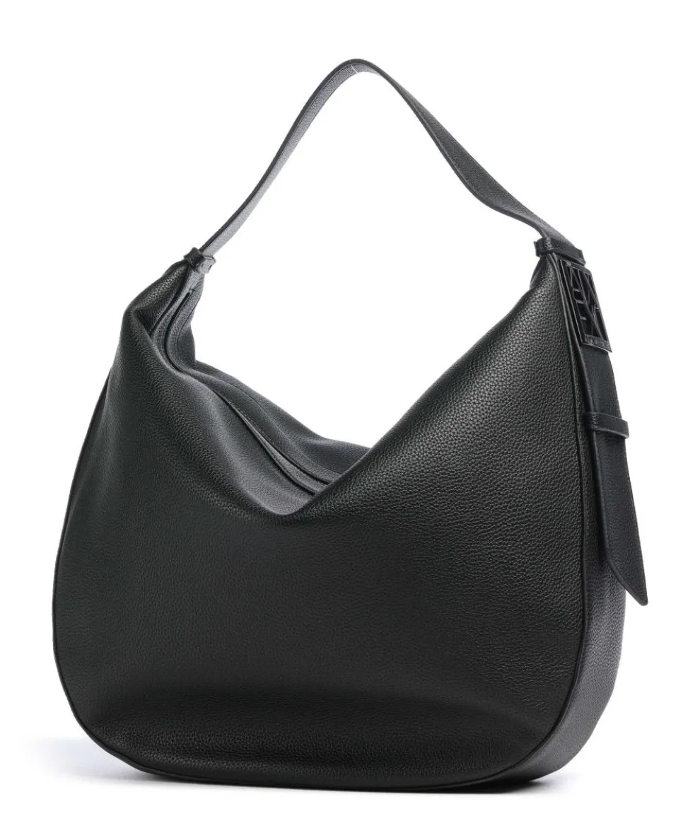 Susie L Beuteltasche Lederimitat schwarz