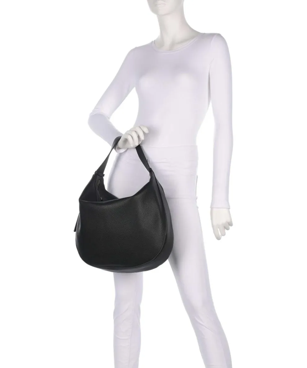 Susie L Beuteltasche Lederimitat schwarz