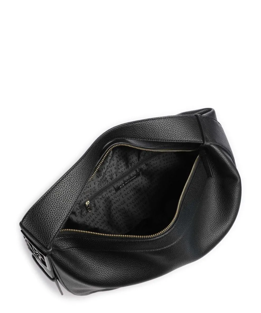 Susie L Beuteltasche Lederimitat schwarz