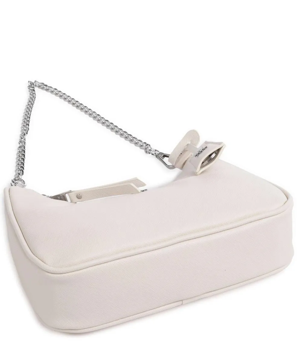 BRISKY-R Schultertasche Lederimitat beige