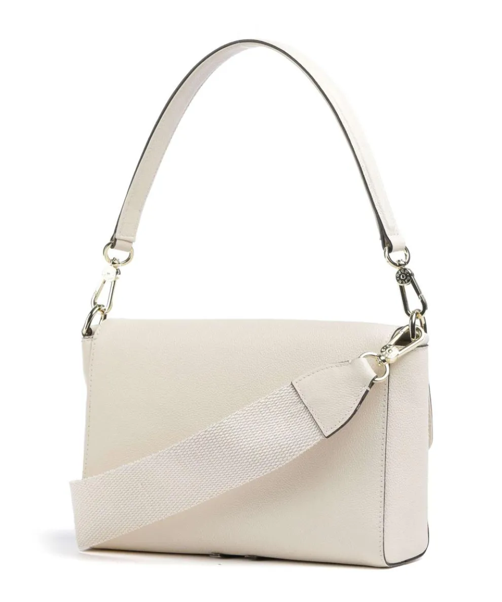 Epson Temi Schultertasche genarbtes Rindsleder creme