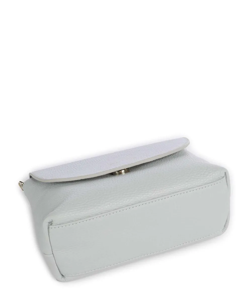 Paulina Umhängetasche Leder hellblau