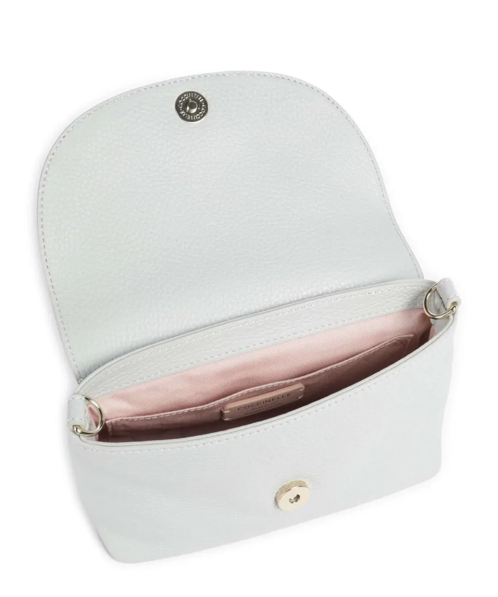 Paulina Umhängetasche Leder hellblau