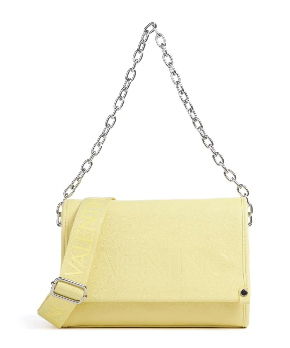 Sirah Re Schultertasche Lederimitat gelb