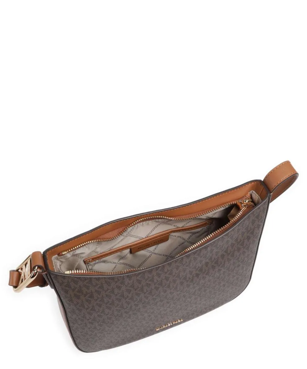 Kensington Beuteltasche Canvas dunkelbraun