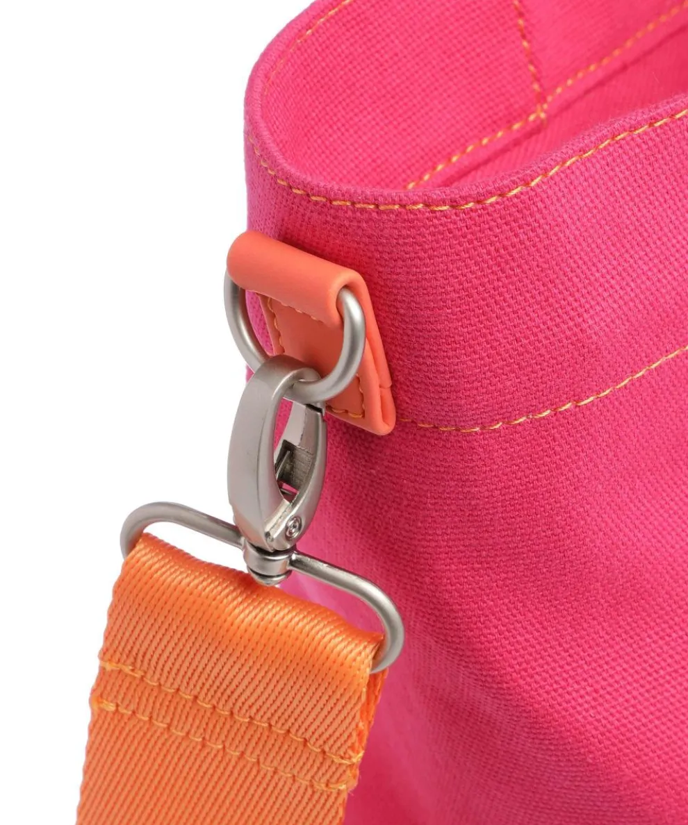 Fiorella FI200 Shopper Lederimitat, Canvas pink