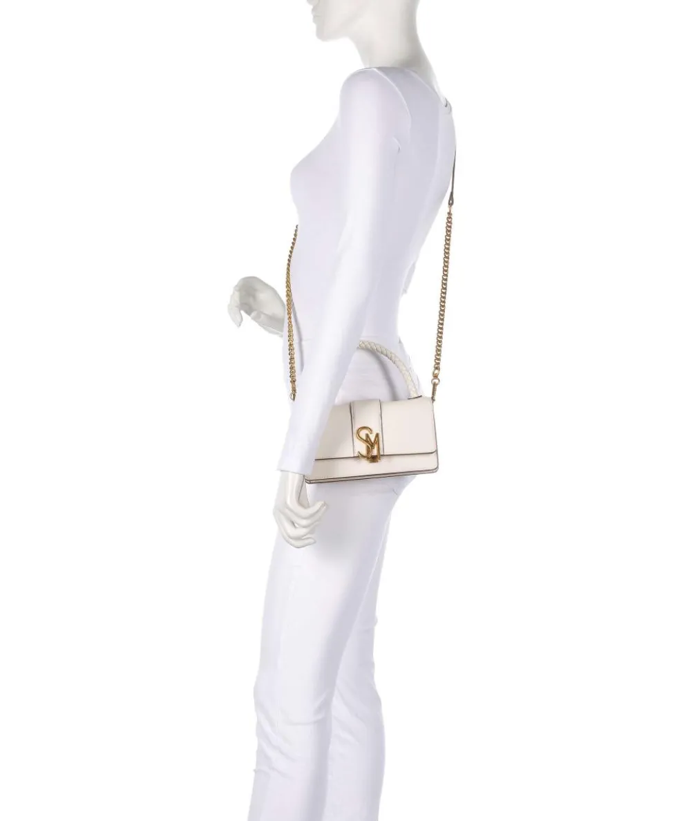 BRAGE Umhängetasche Lederimitat elfenbein