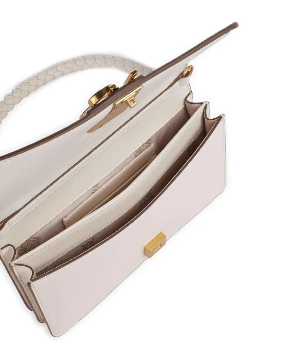 BRAGE Umhängetasche Lederimitat elfenbein