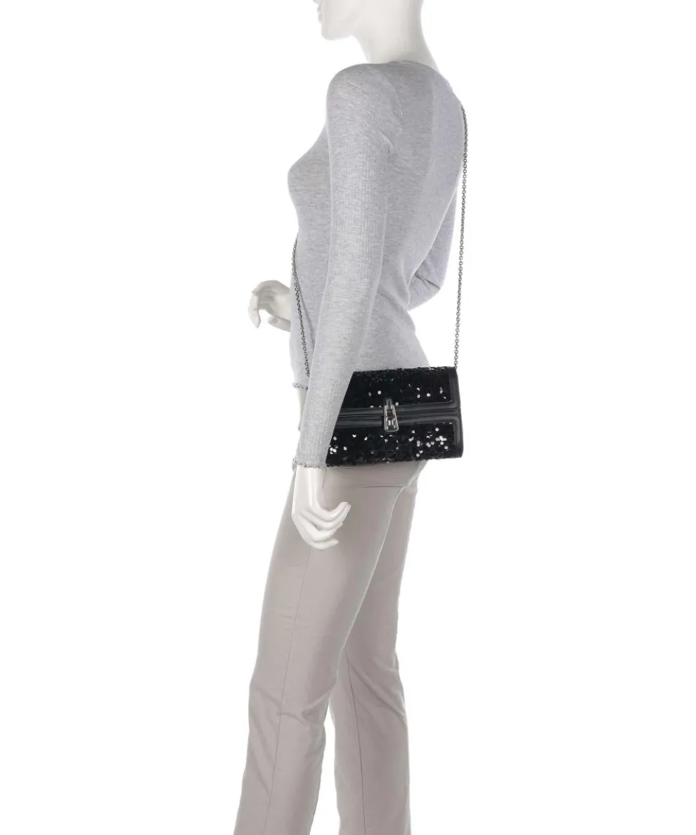 Magie 2Nite Umhängetasche Leder schwarz