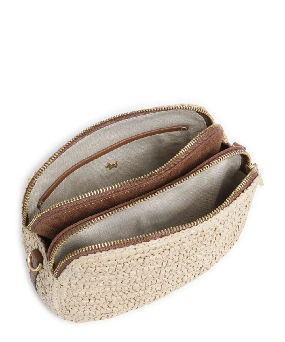 Dukes Place Umhängetasche Bast beige/braun