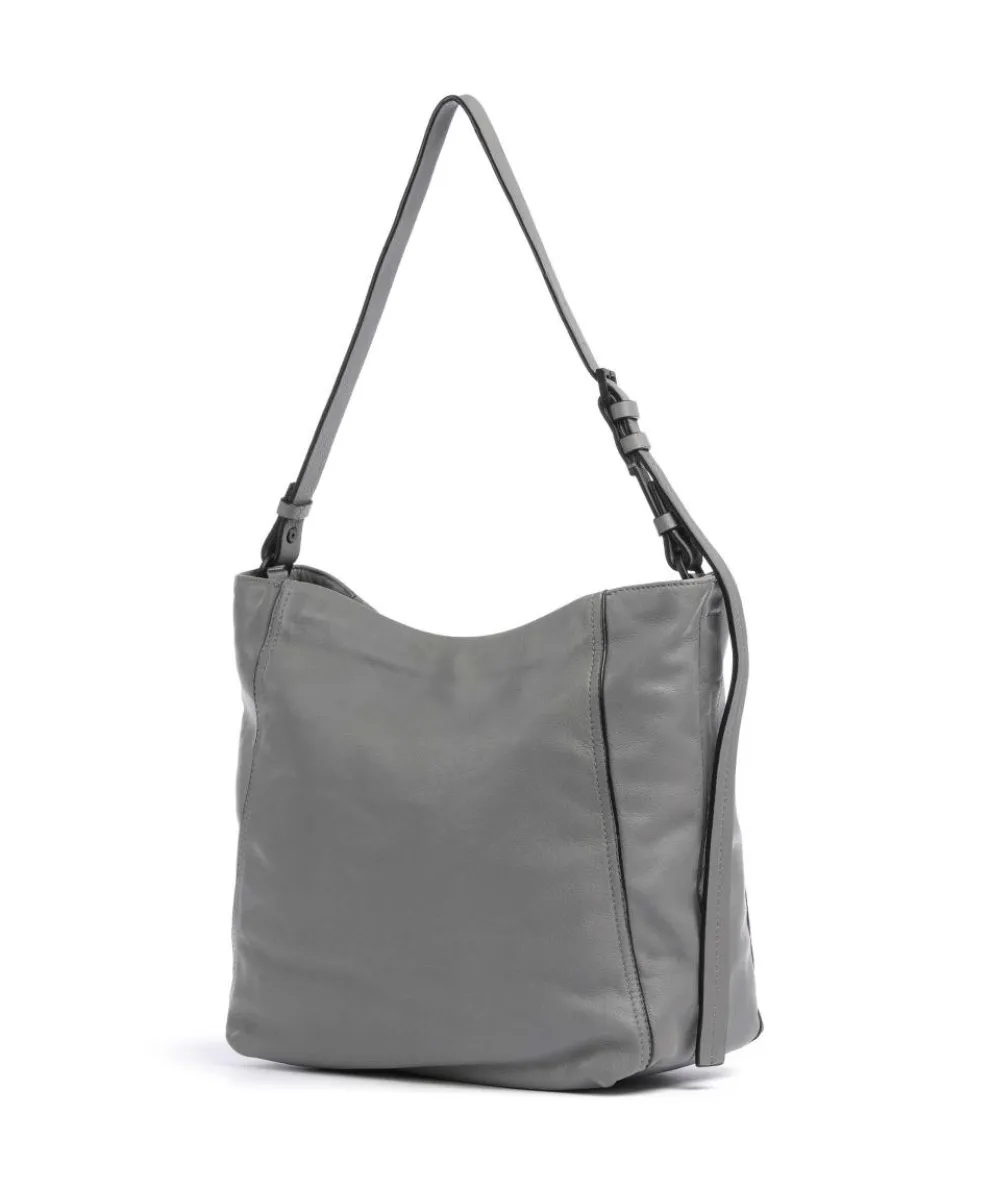 Chudy Sheep Natural M Beuteltasche Schafsleder grau