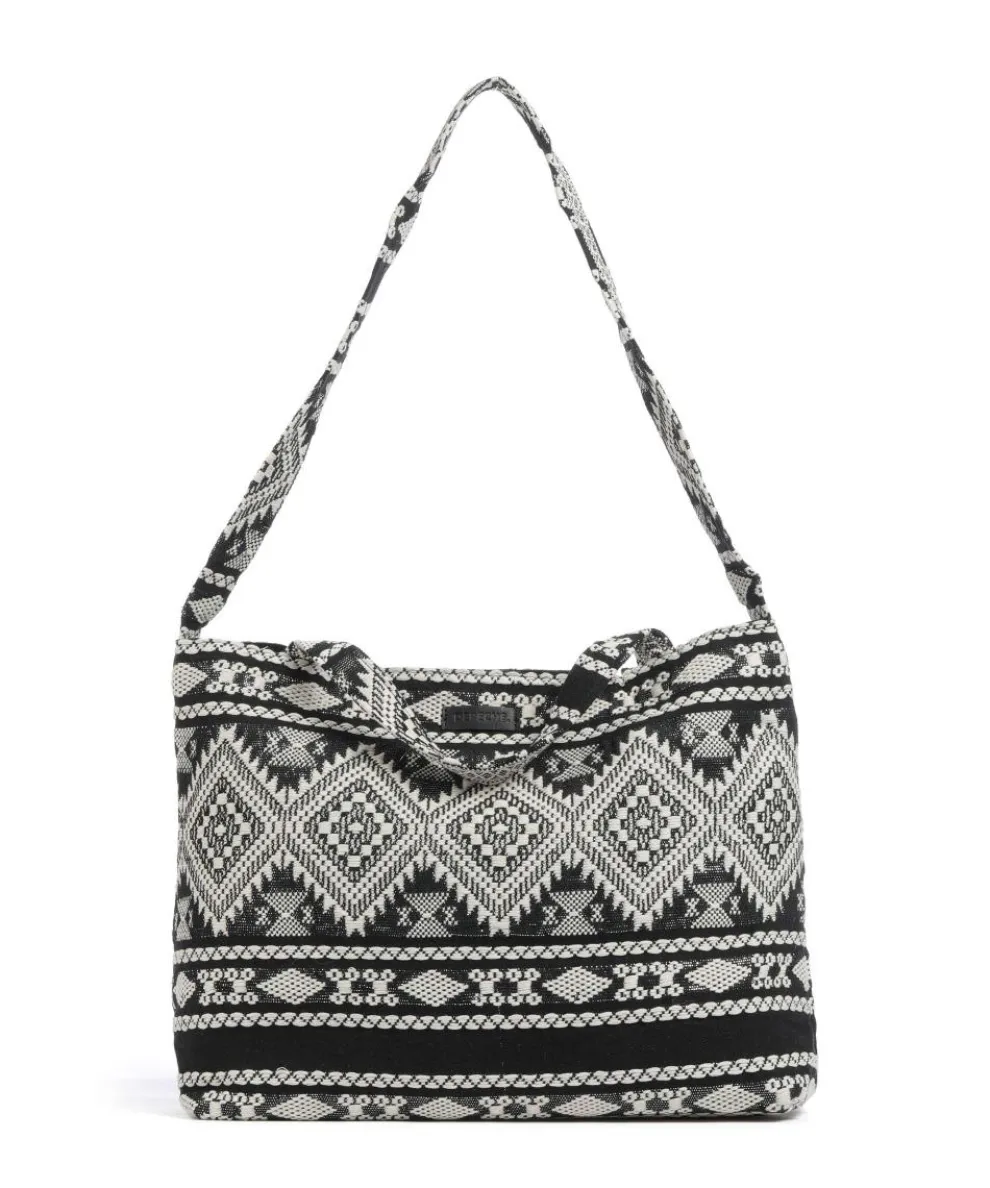 Soft Luxury Shopper Baumwolle schwarz/weiß