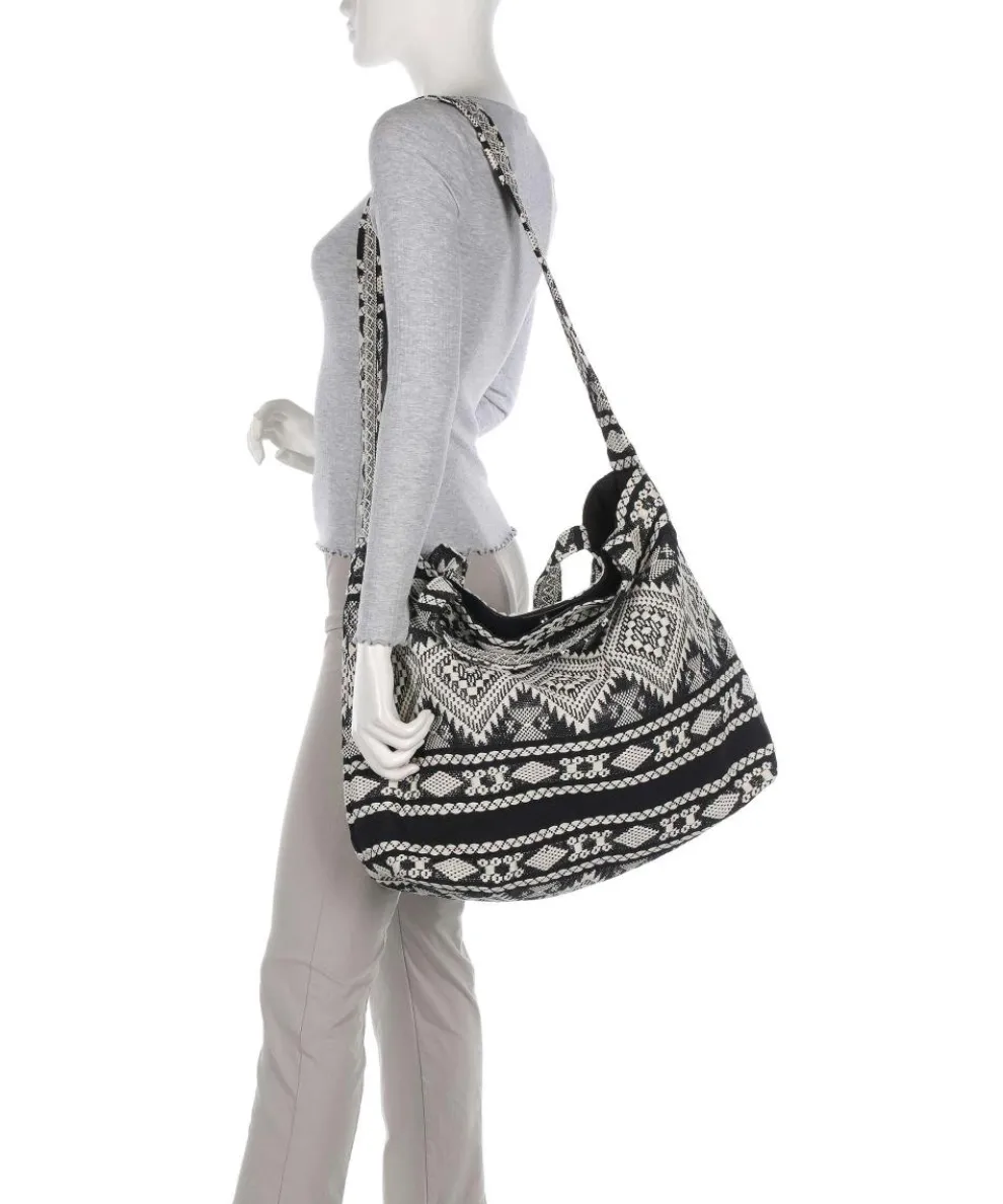 Soft Luxury Shopper Baumwolle schwarz/weiß